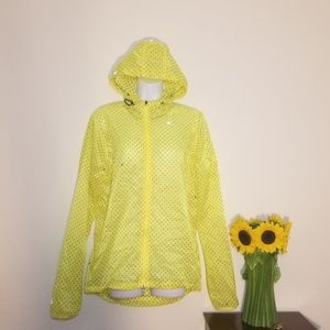 Nike | Rain Resistant Neon Yellow Running Jacket